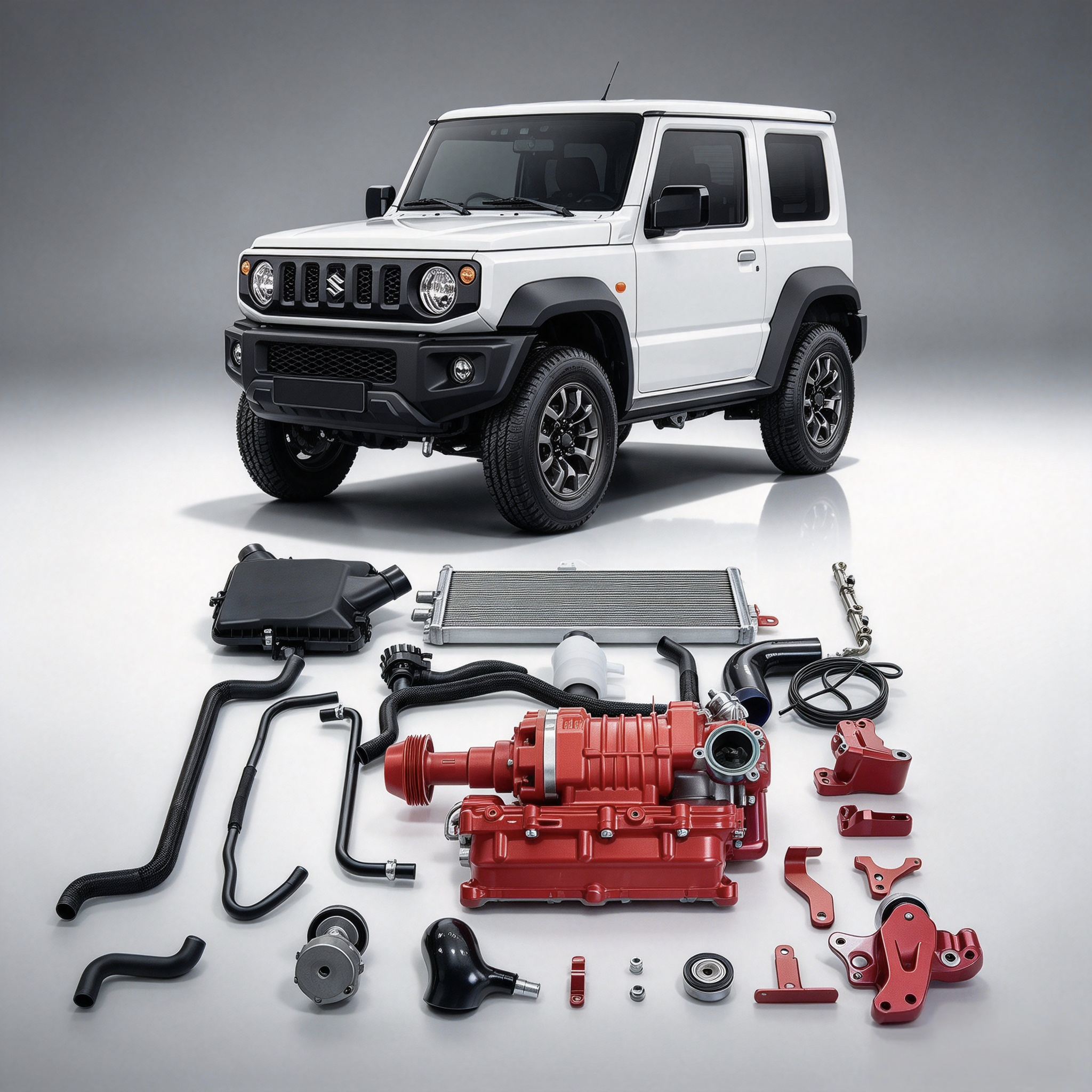 Suzuki Jimny JB74 / JC74 1.5L K15B - VT Racing Supercharger Performance Kit