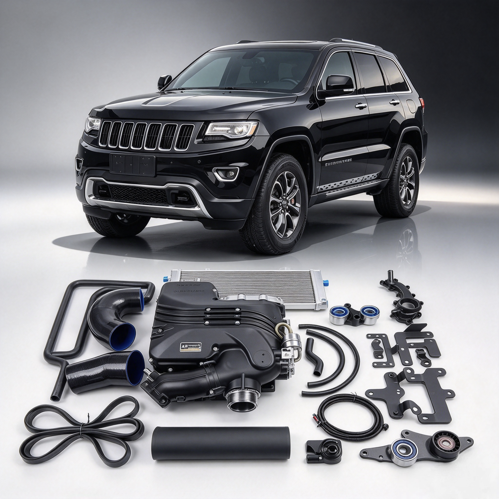 Jeep Grand Cherokee 3.6L Pentastar Supercharger Kit | VT TVS1320 Supercharger Kit