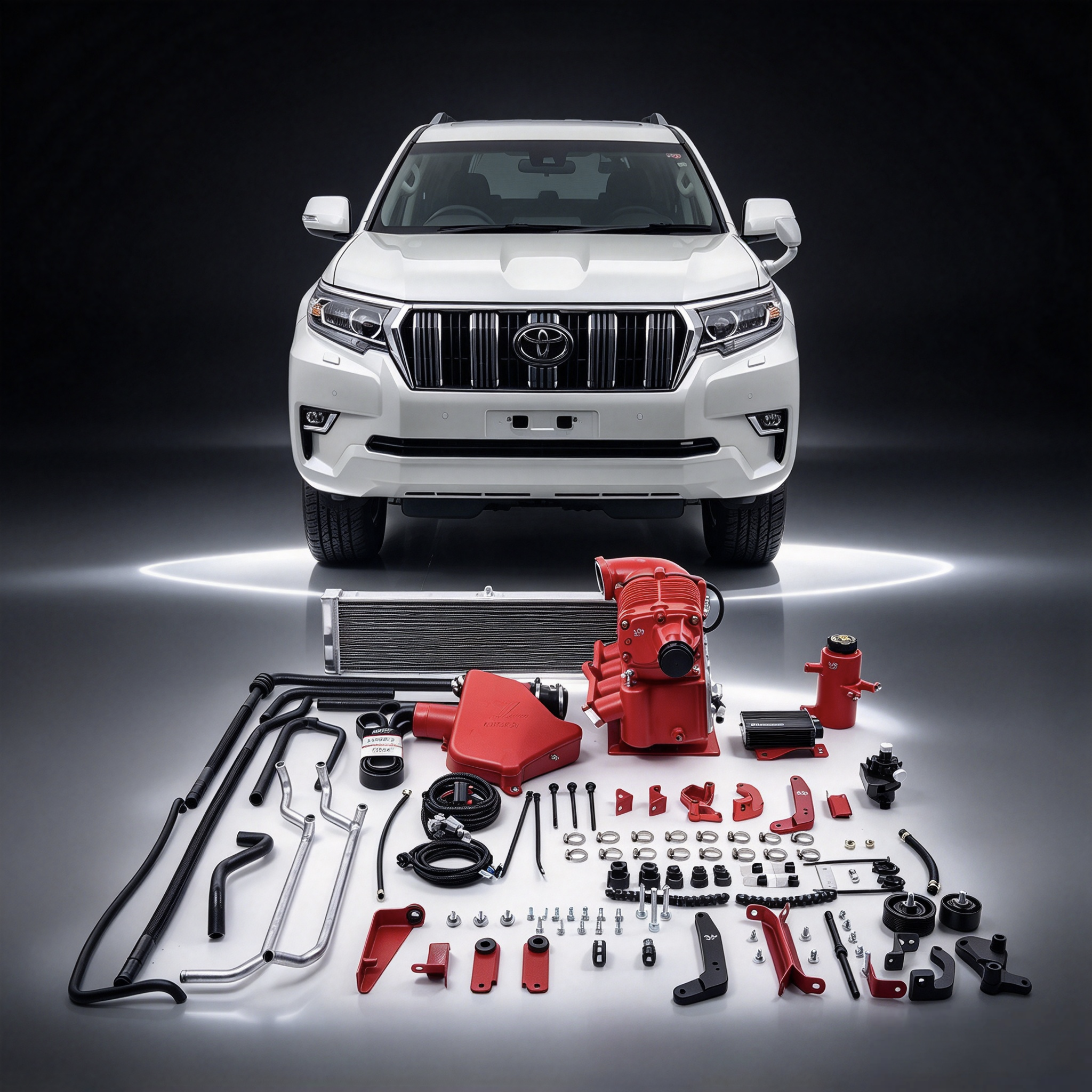 Toyota Prado 2.7L 2TR-FE VT Supercharger Kit – LC120 LC150 LC250