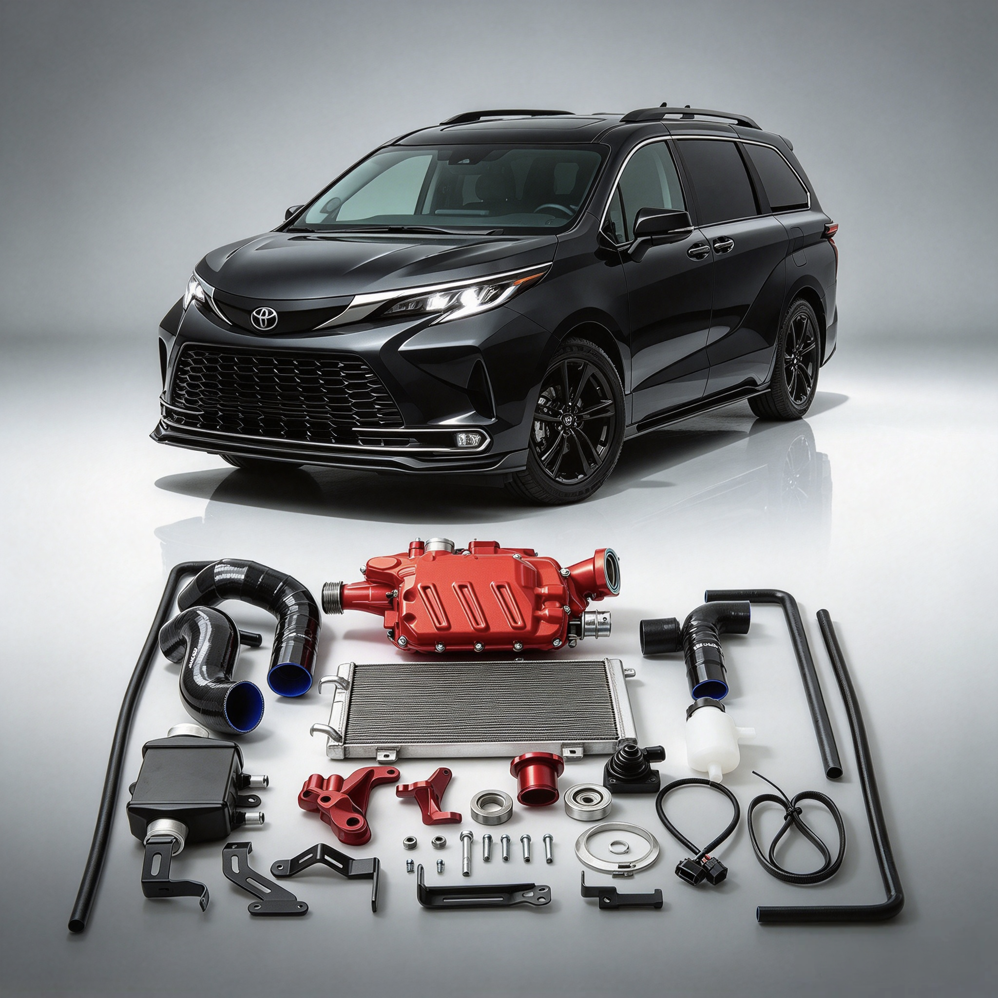 Toyota Sienna 2.5L Hybrid VT Supercharger Kit