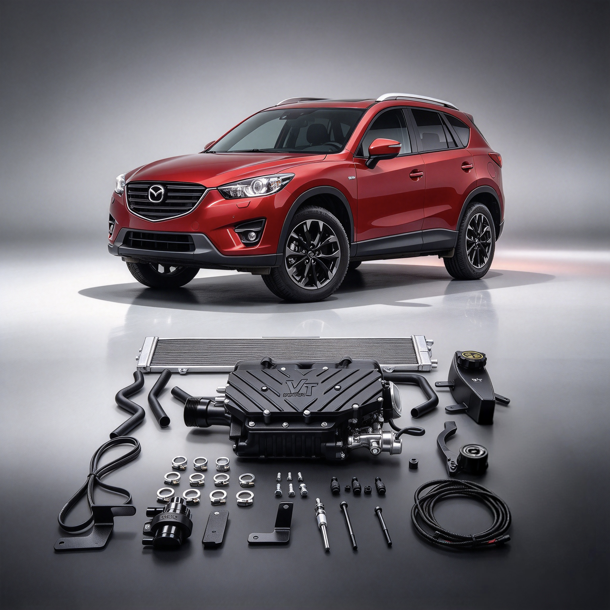 Mazda CX-5 2.5L Skyactiv-G Supercharger Kit | VT Supercharger Kit