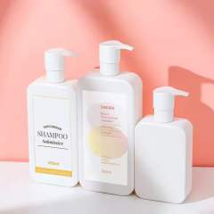 luxury 500ml plastic shampoo bottles
