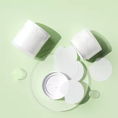 Luxury Cream Jar with Tweezer for Facial Scrub Toner Cotton Pads