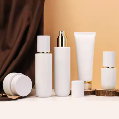 cosmetic packaging set glass lotion bottle