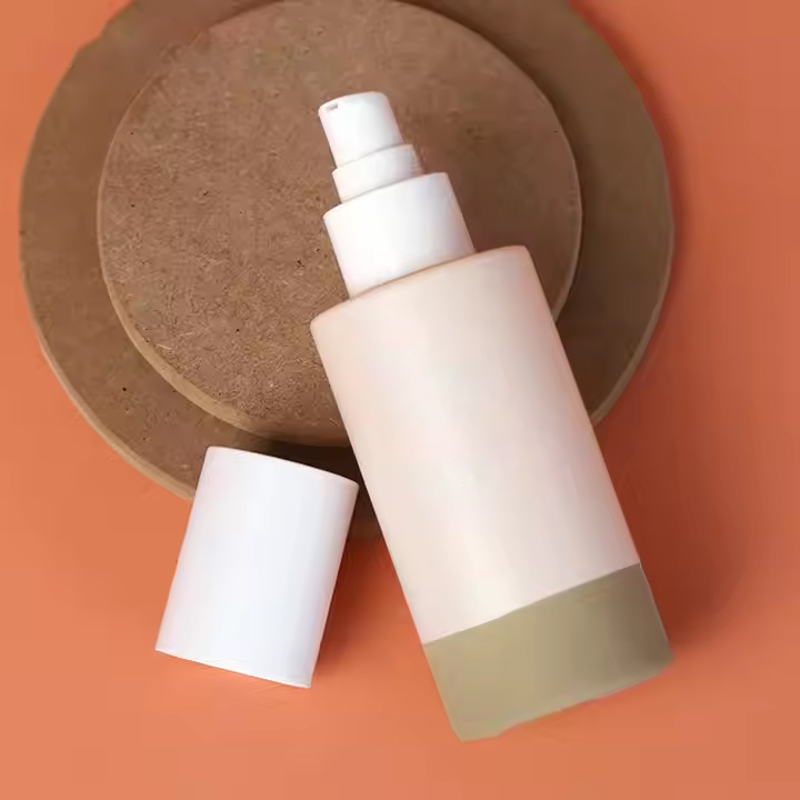 Cosmetic Glass Bottles Lotion Pump Bottle