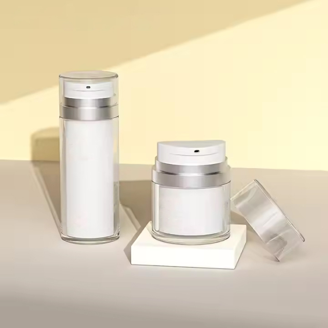 50 80 100 120ml Plastic Airless Pump Bottle