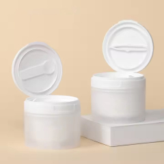 Luxury Cream Jar with Tweezer for Facial Scrub Toner Cotton Pads