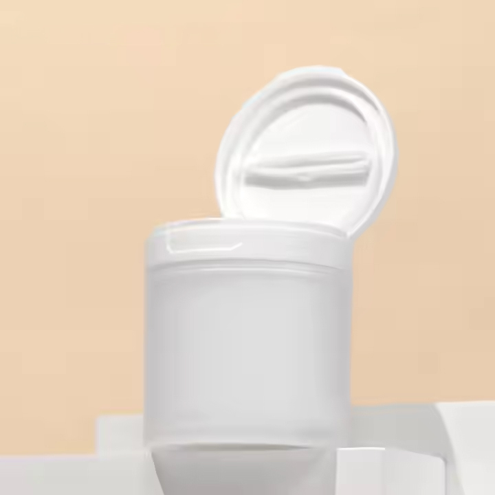 Luxury Cream Jar with Tweezer for Facial Scrub Toner Cotton Pads