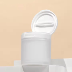 Luxury Cream Jar with Tweezer for Facial Scrub Toner Cotton Pads