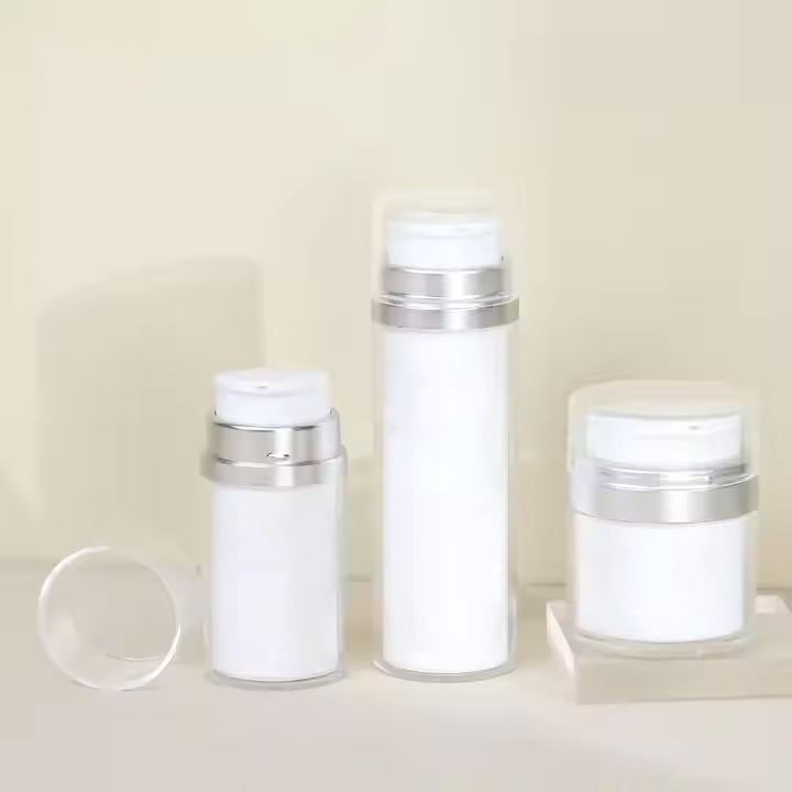 50 80 100 120ml Plastic Airless Pump Bottle