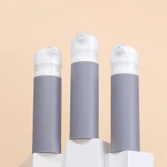 100ml Grey Airless Pump Bottle Plastic PP Lotion Bottle