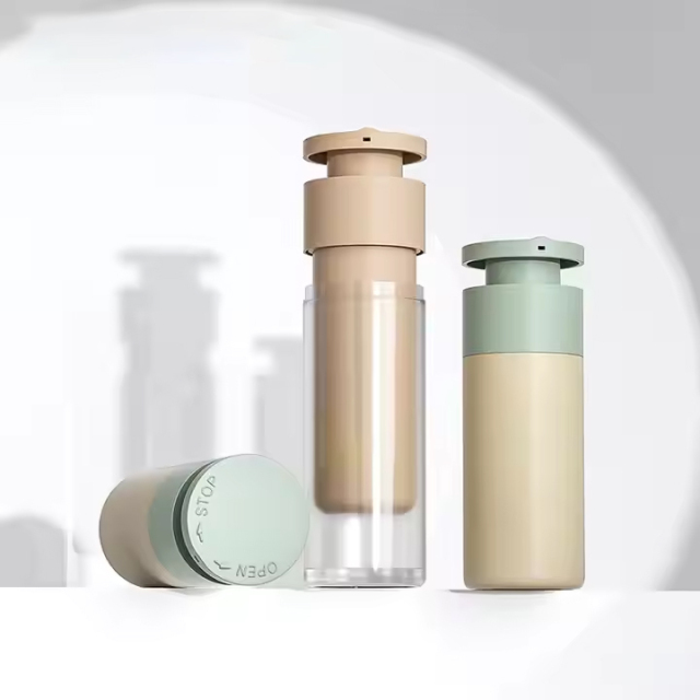 Airless Pump Bottle Replacement Skincare Packaging Containers