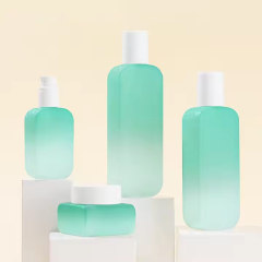Cosmetic Glass Lotion Pump Bottles