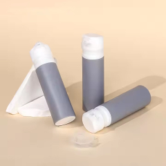 100ml Grey Airless Pump Bottle Plastic PP Lotion Bottle