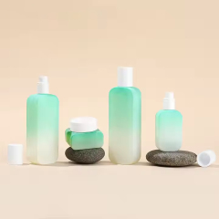 Cosmetic Glass Lotion Pump Bottles