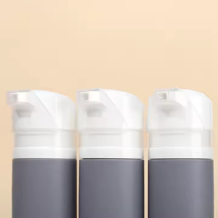 100ml Grey Airless Pump Bottle Plastic PP Lotion Bottle