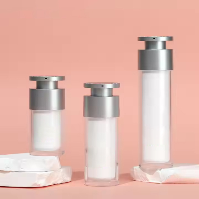 Airless Pump Bottle Replacement Skincare Packaging Containers