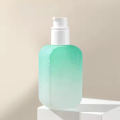 Cosmetic Glass Lotion Pump Bottles