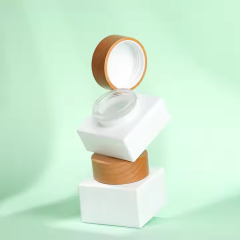Empty Cosmetic Pump Bottle Glass Lotion Bottle for Skincare