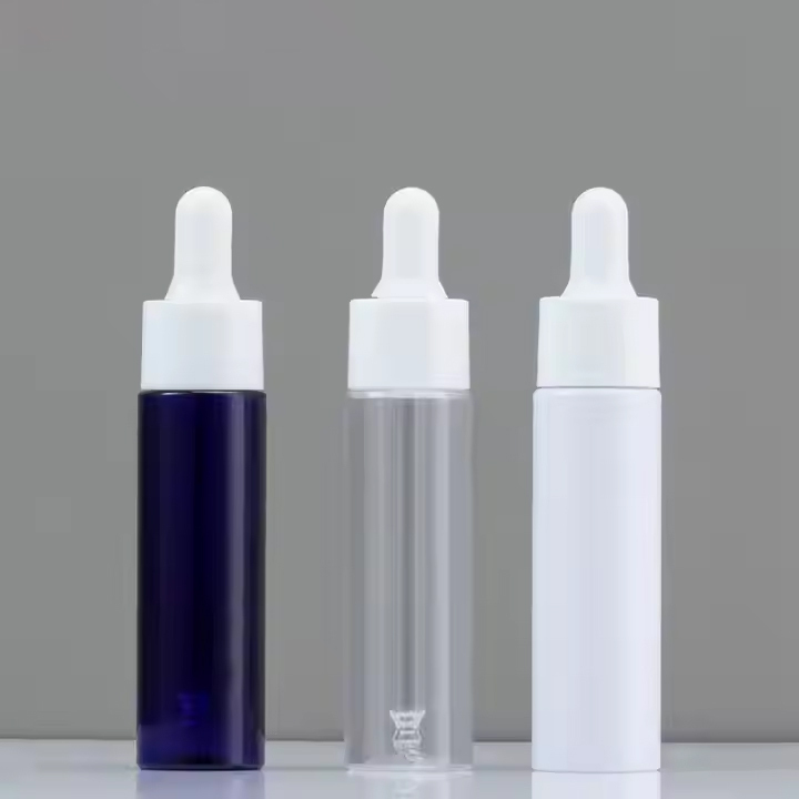 cosmetic plastic dropper bottles