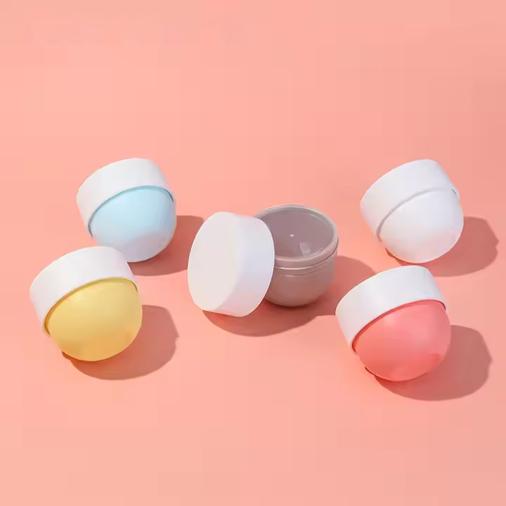 cosmetic 6 oz plastic jars with lids cosmetic jars