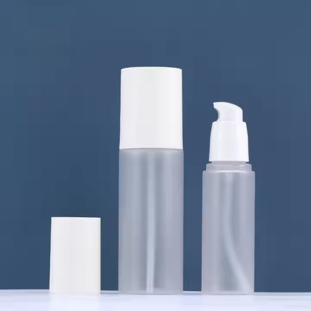 50ml 100ml 150ml frosted plastic body lotions bottles