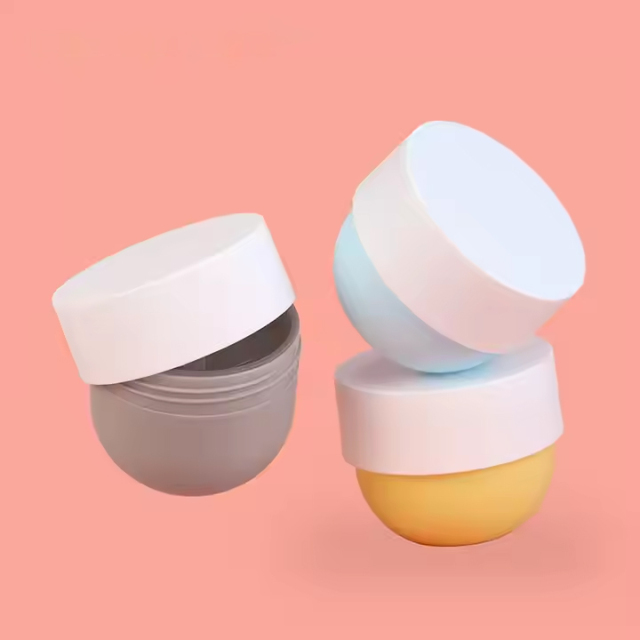 cosmetic 6 oz plastic jars with lids cosmetic jars
