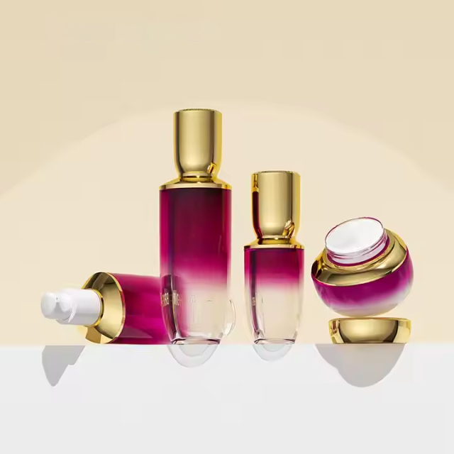 Custom Luxury Cosmetic Glass Bottles 30-120ml