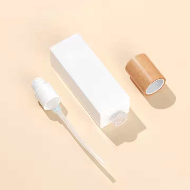 Empty Cosmetic Pump Bottle Glass Lotion Bottle for Skincare