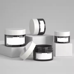 Thick Wall Cosmetic Skin Care Body Butter Jars Cream Screw Lid Cap