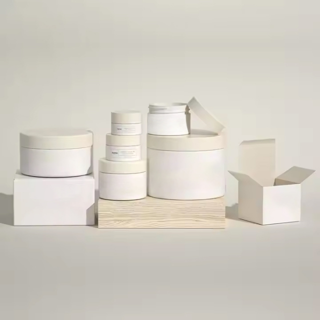 Thick Wall Cosmetic Skin Care Body Butter Jars Cream Screw Lid Cap