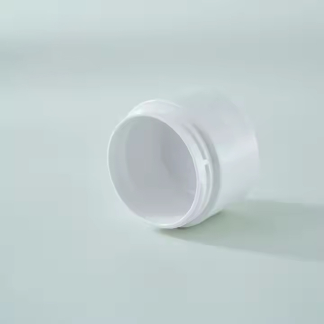 White Thick Wall Cream Jar Body Scrub Cosmetic Container
