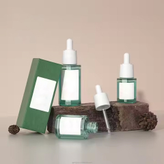 Essential Oil Face Serum Cosmetic Packaging Plastic Dropper Bottle