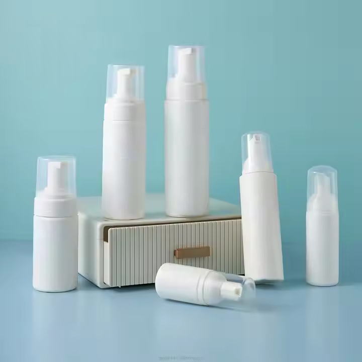 PE Foam Bottles 100ml 150ml Cosmetic Foaming Pump Bottle