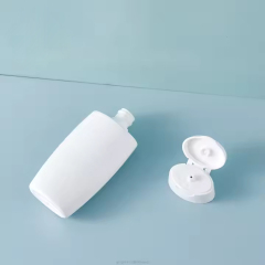 Plastic Sunscreen Bottles PE Tube White Flip Cap Bottle