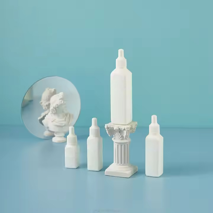 PE Essence Bottles Screw Cap Cosmetic Packages