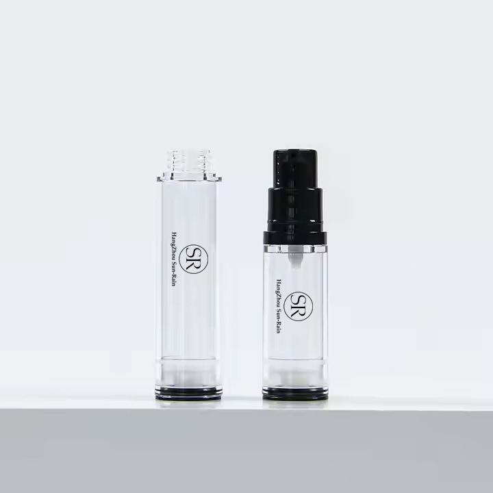 5ml 10ml 15ml Portable Airless Pump Bottle Skincare Packaging
