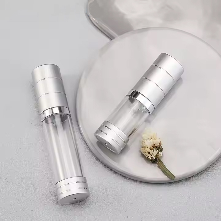 cosmetic plastic airless pump lotion bottles