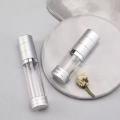 cosmetic plastic airless pump lotion bottles