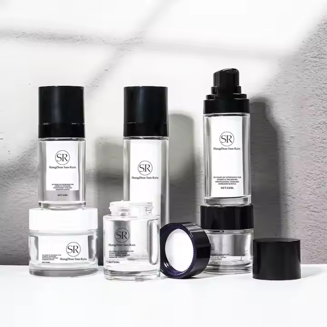 Cosmetic face cream Jar Skincare Packaging Set