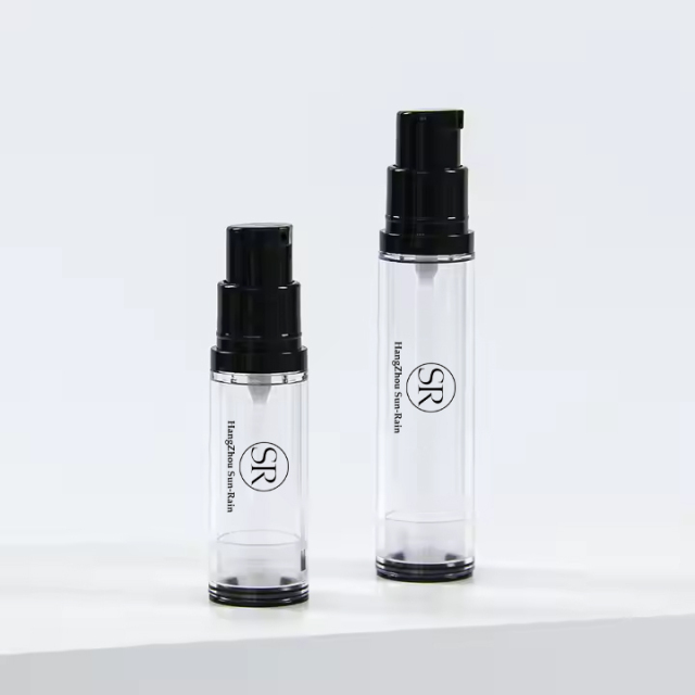 5ml 10ml 15ml Portable Airless Pump Bottle Skincare Packaging