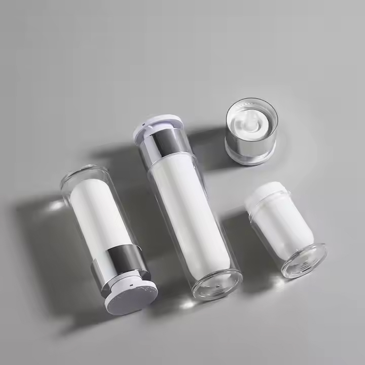 cosmetic airless pump bottle lotion skin care packaging