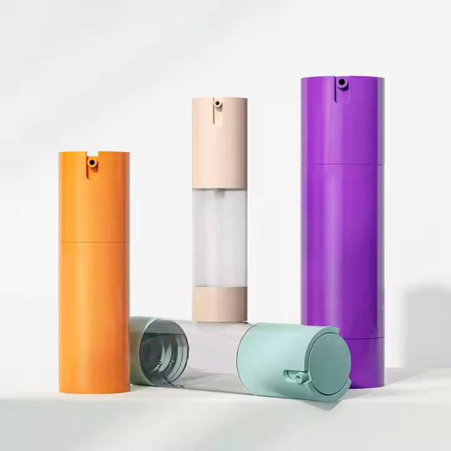 Plastic Vacuum Pump Airless Bottle for Lotion Cosmetics Skincare