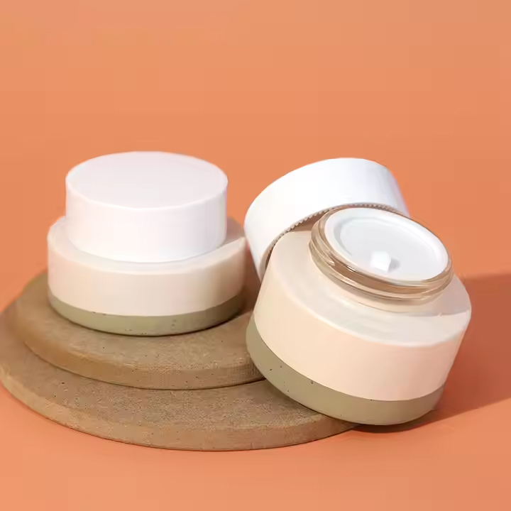 Empty Cosmetic Cream Jar Luxury Skincare Packaging Jars