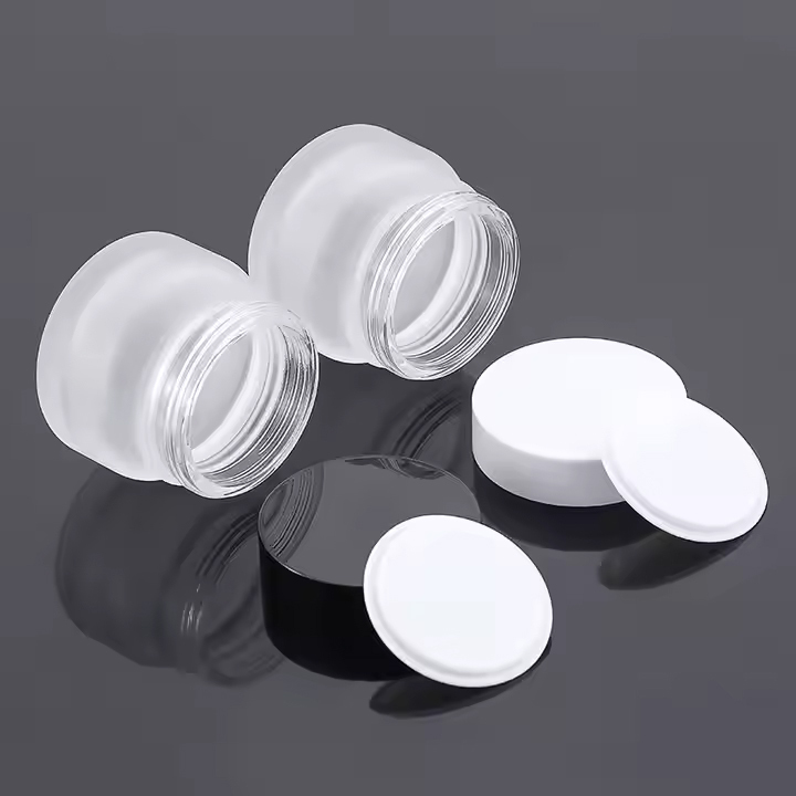 cosmetic luxury face cream jar
