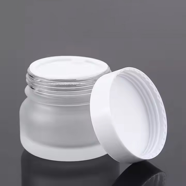 cosmetic luxury face cream jar