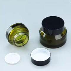 Luxury cosmetic containers beauty face cream glass jar