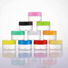 Empty Plastic Cream Jars