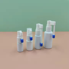 white Plastic Throat Oral Sprayer bottle