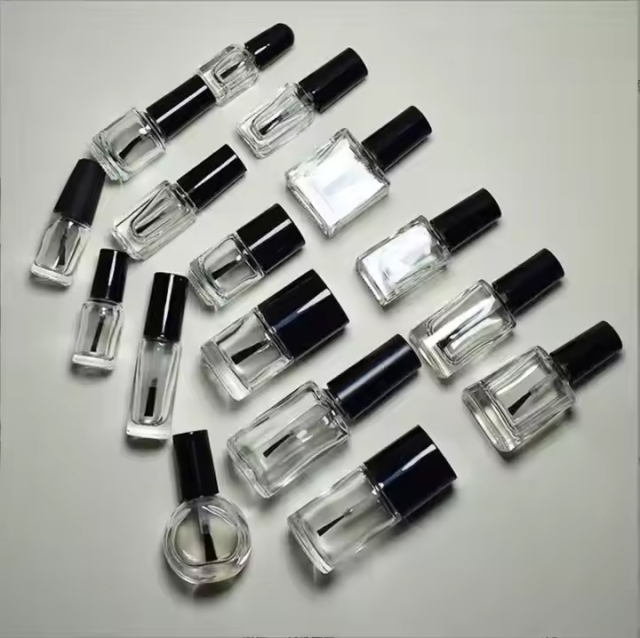 5-15ml round custom printing nail gel polish bottles